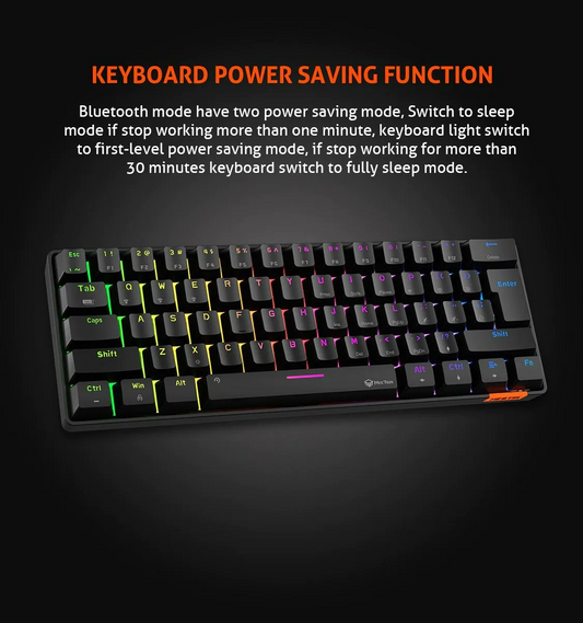 MEETION RGB Wired Mechanical Keyboard HESTIA - Black | MK005