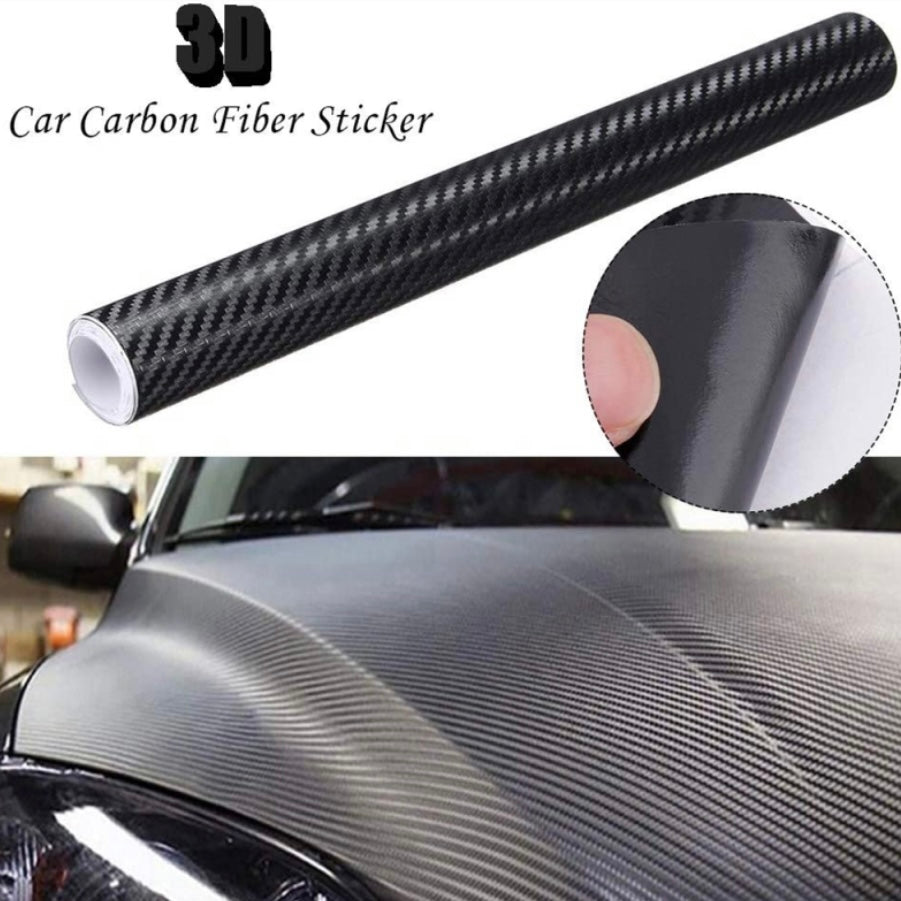 3D Carbon Fiber Door Sill Protector