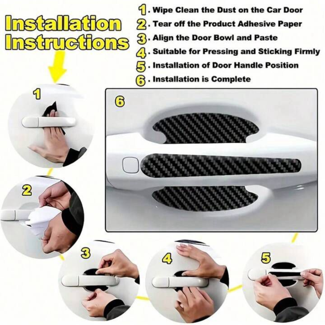 8-Piece Door Handle Protectors