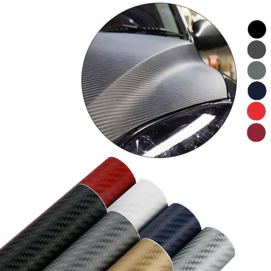3D Carbon Fiber Door Sill Protector