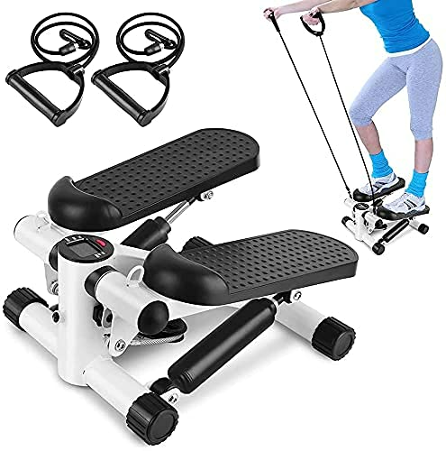 Mini Stair Stepper with Resistance Bands