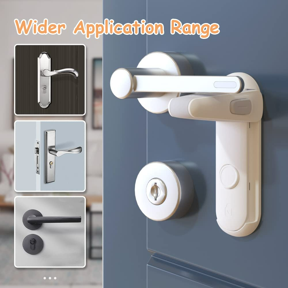 Childproof Door Lever Locks