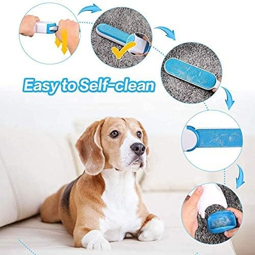 Double-Sided Pet Hair Remover Brush