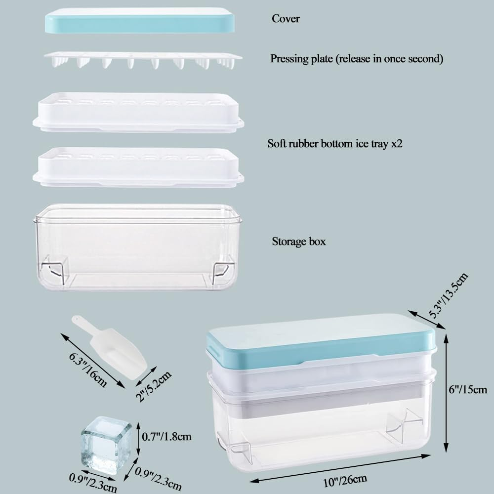 Press Ice Cube Tray