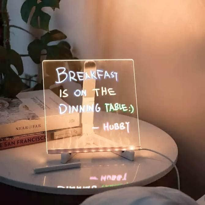 3D Acrylic Message Board Lamp