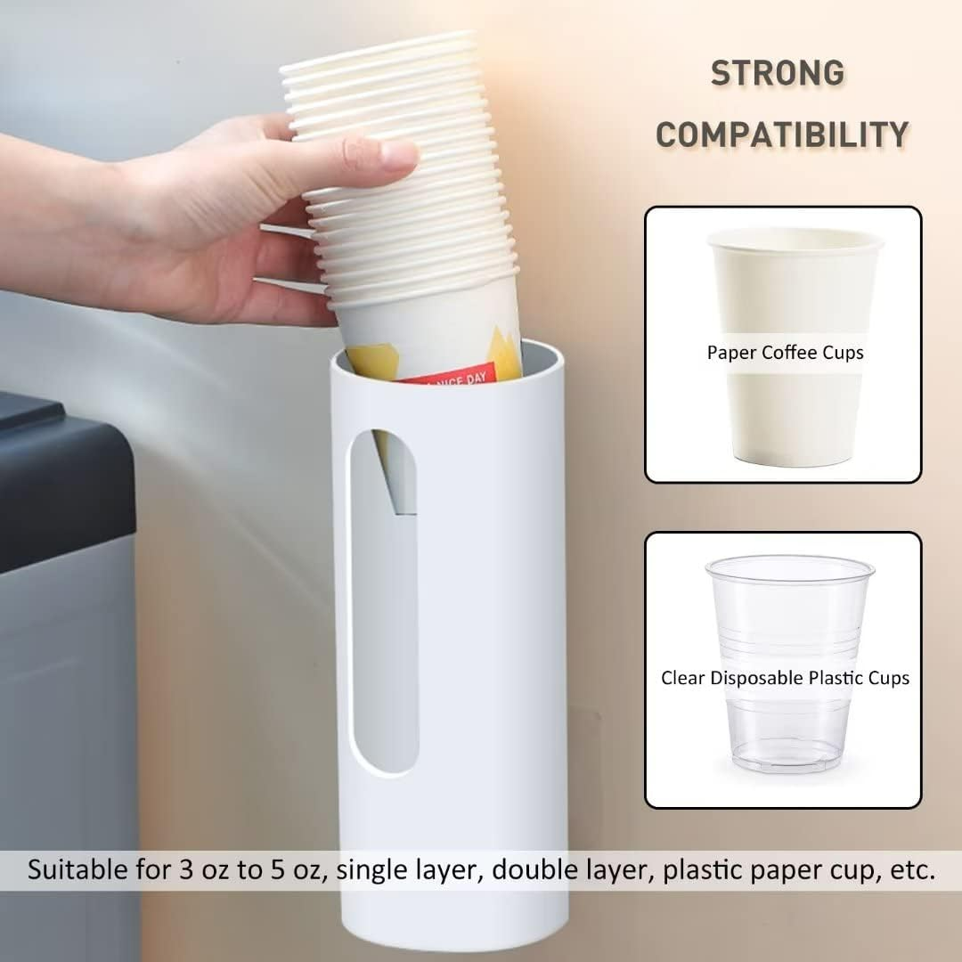 Wall-Mounted Cup Dispenser