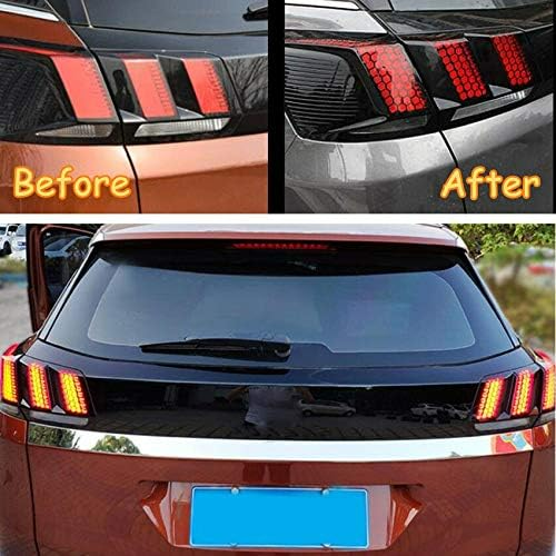 Honeycomb Tail Light Stickers