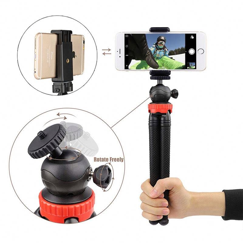 Flexible Octopus Tripod for Phone & Camera