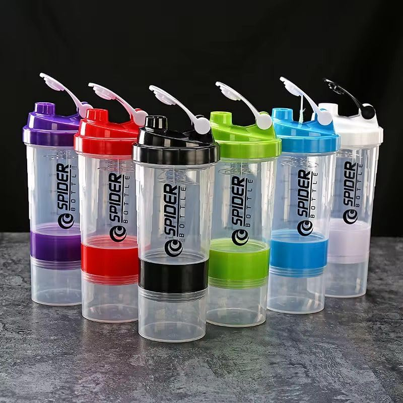 3-in-1 Spider Shaker Bottle 500ml