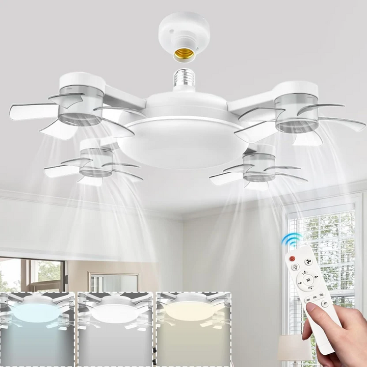 F4 LED Ceiling Fan with Remote