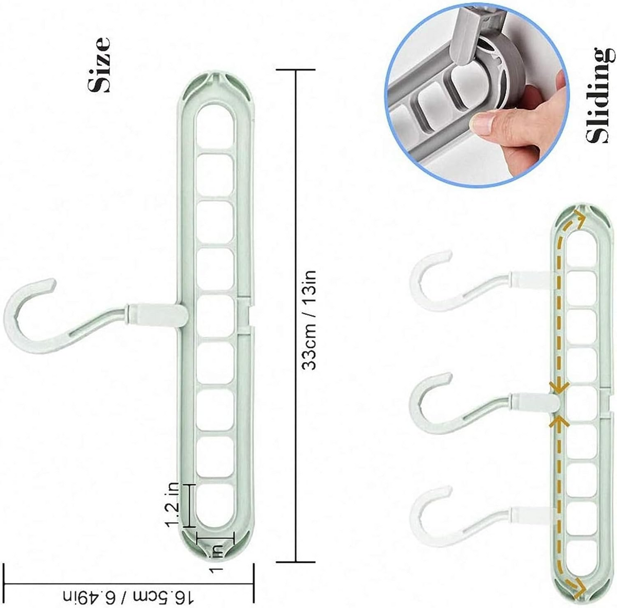Space-Saving Clothes Hangers