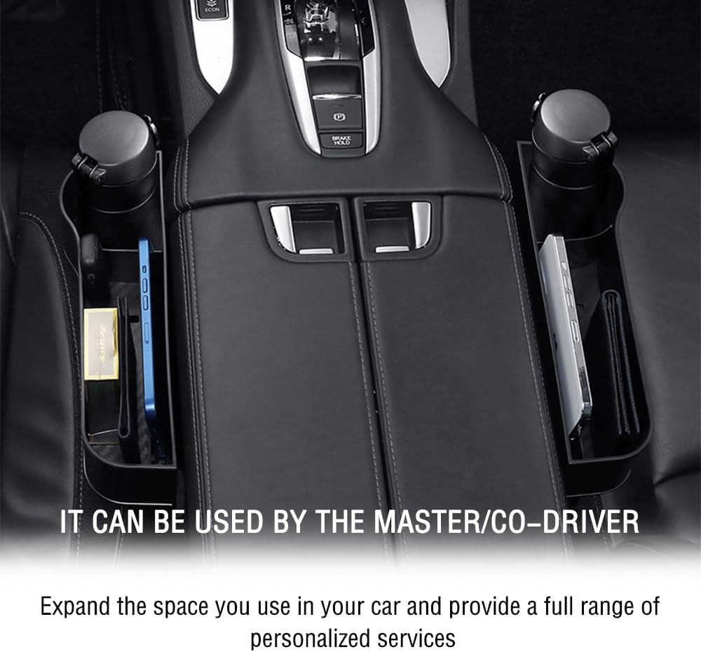 Carbon Fiber Car Seat Organizer