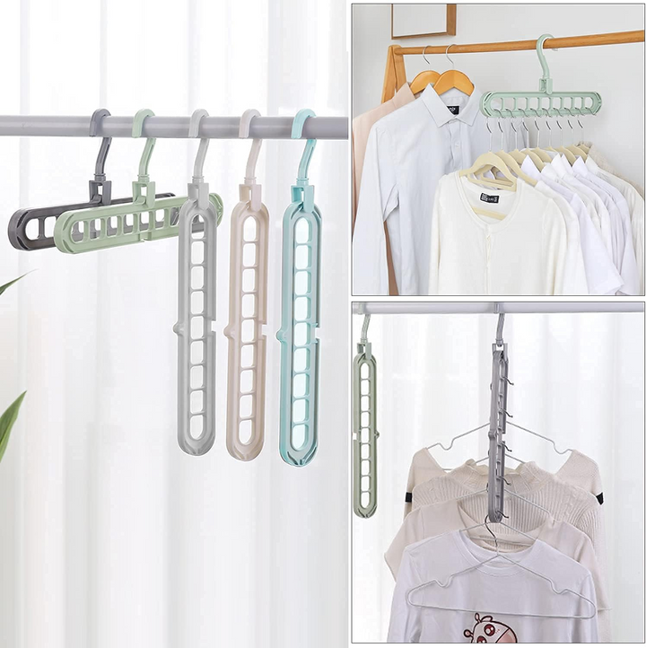 Space-Saving Clothes Hangers