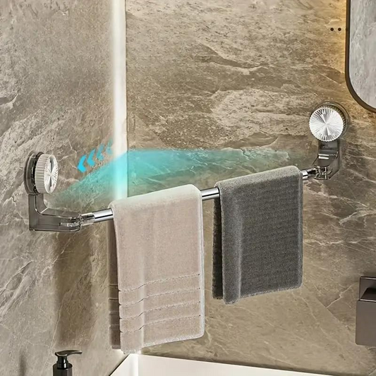 Rotating Retractable Suction Hook Bathroom Hanger Organiser