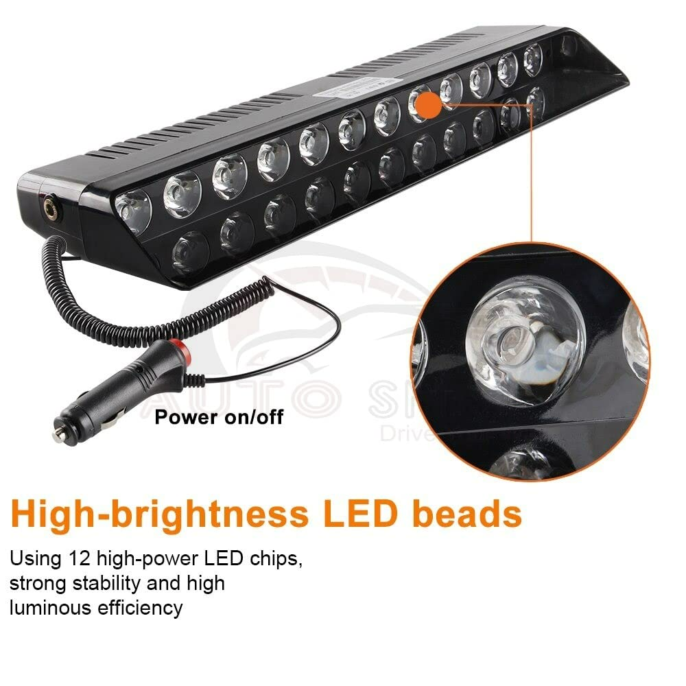 LED Police Strobe Bar