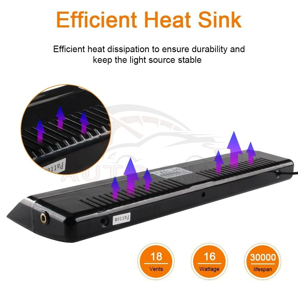 LED Police Strobe Bar