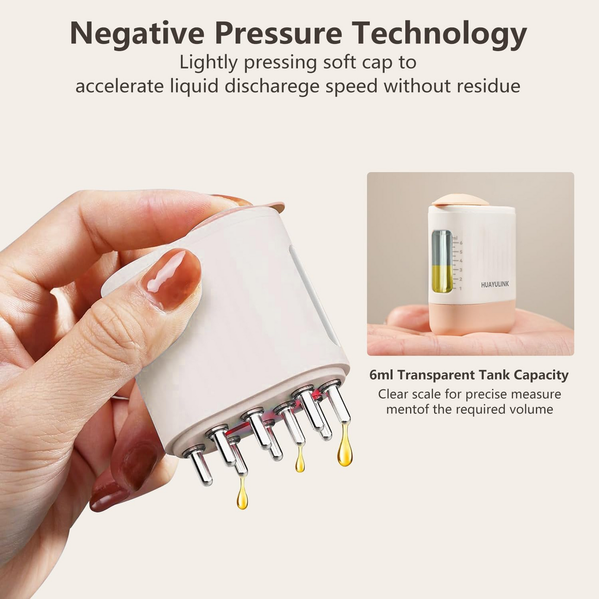 2-in-1 Hair Oil Applicator