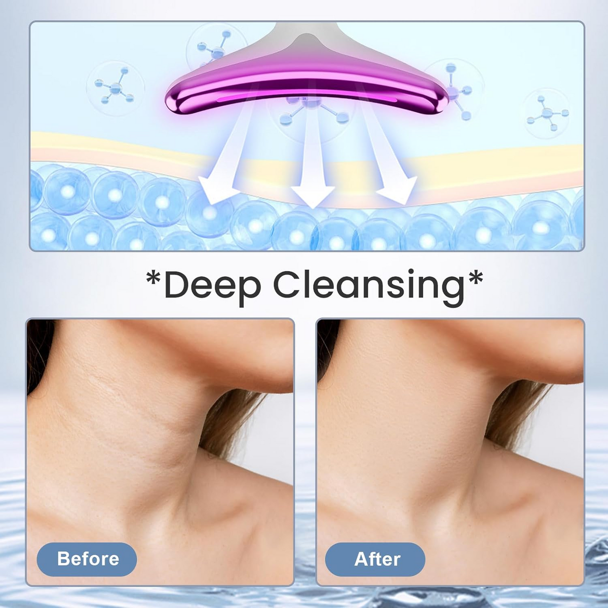 3-in-1 Face & Neck Massager