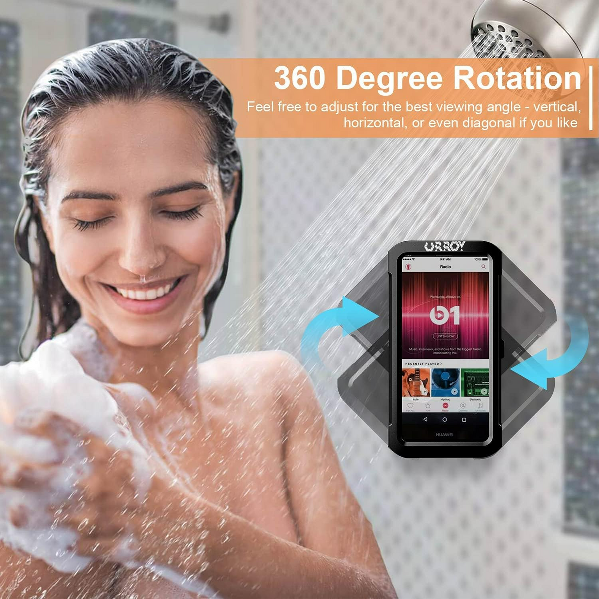 Waterproof Shower Phone Holder