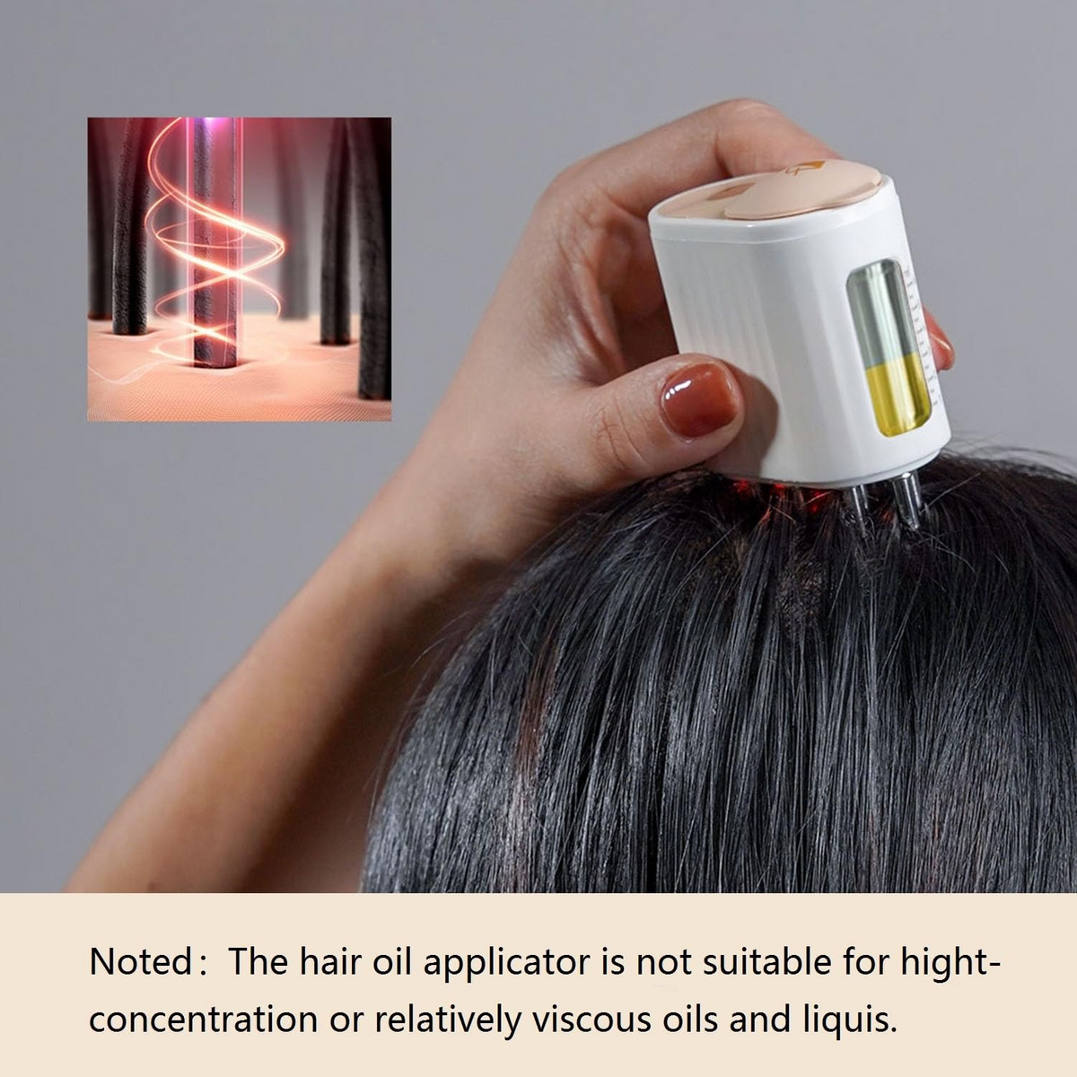 2-in-1 Hair Oil Applicator