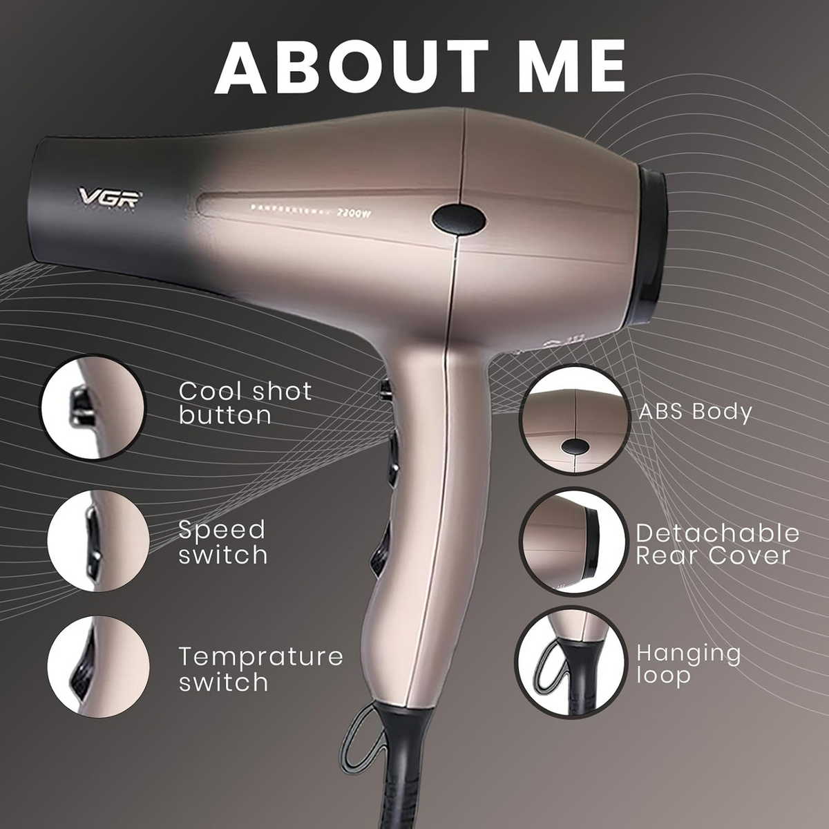 VGR V463 Hair Dryer