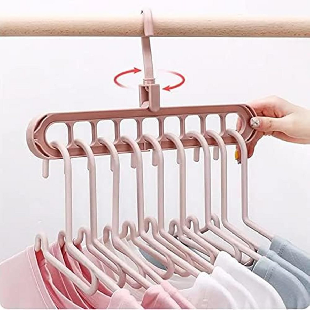 Space-Saving Clothes Hangers