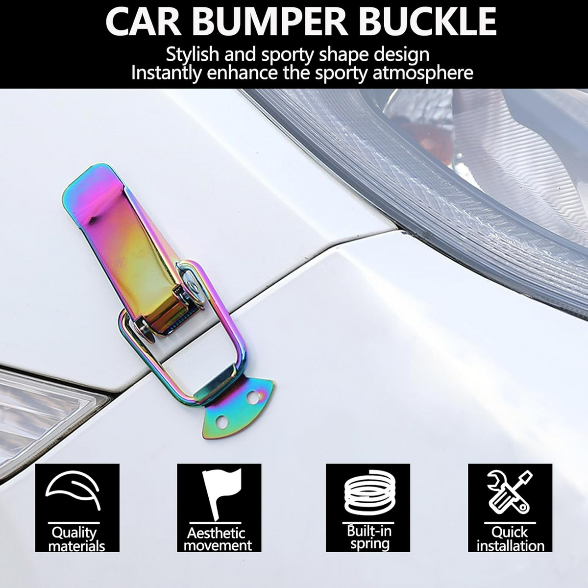 2-Piece Bumper Quick Release Fasteners