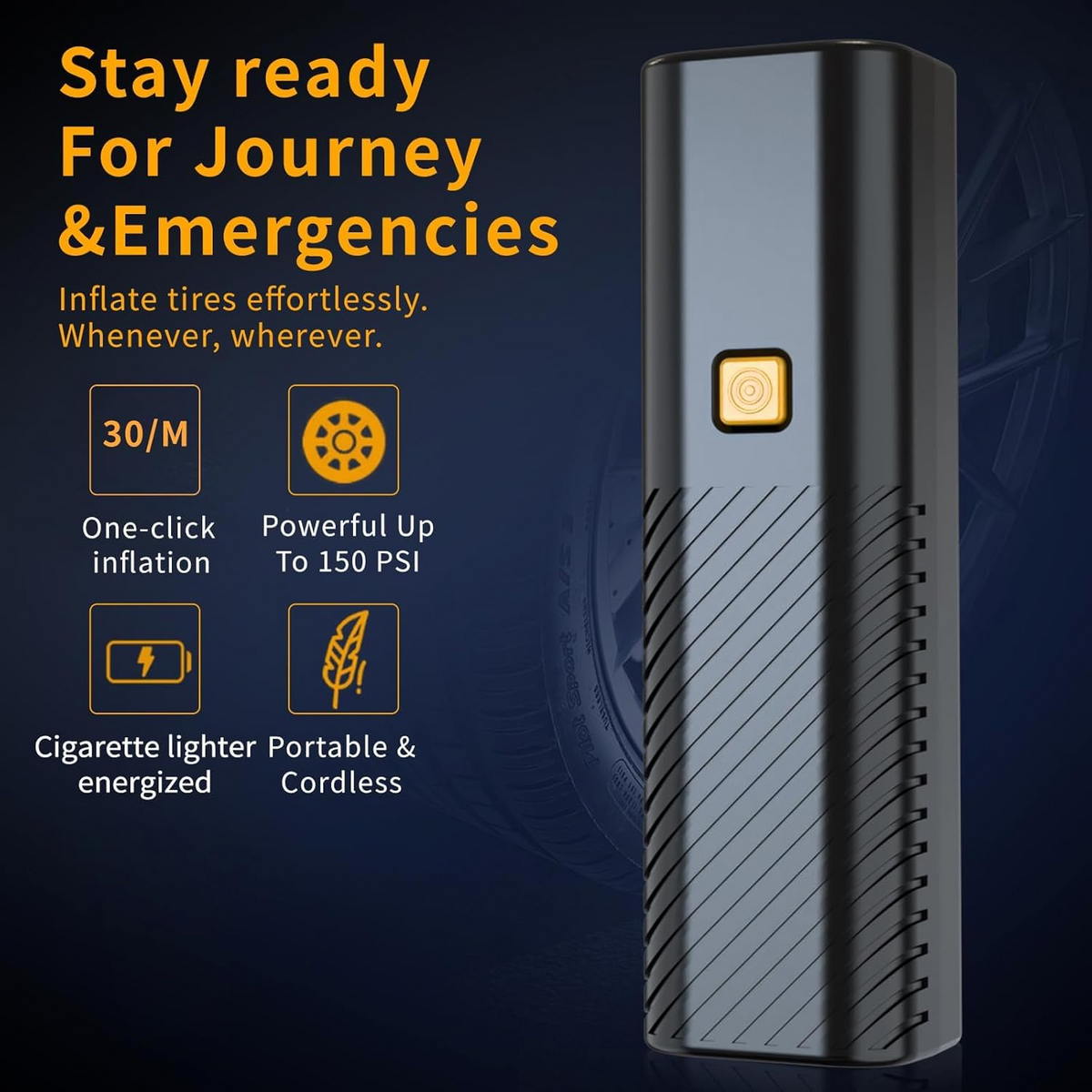 MK-322 Portable Tire Inflator