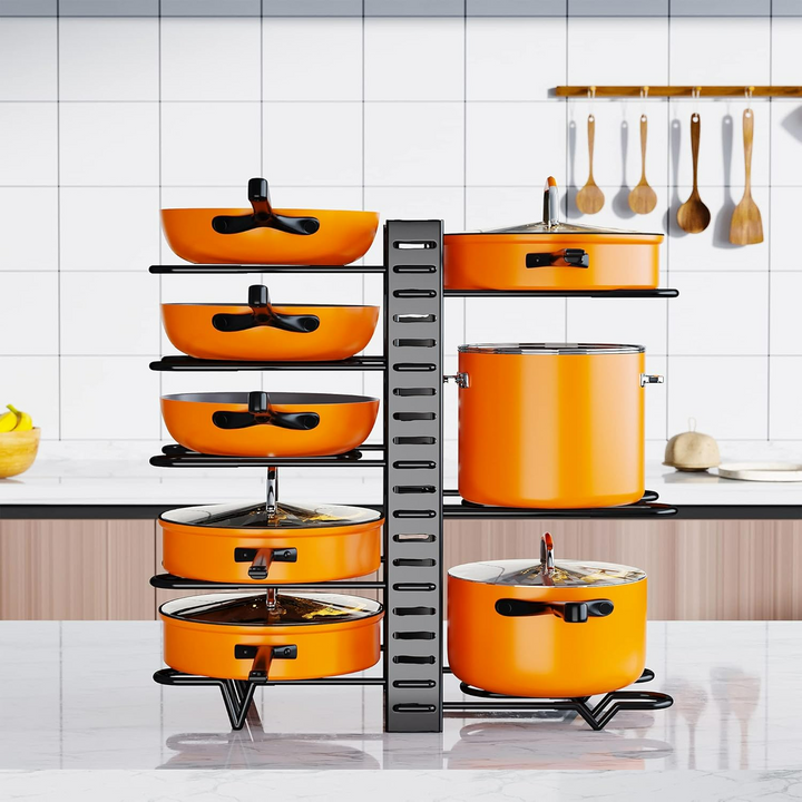 Pots and Pans Organizer Rack