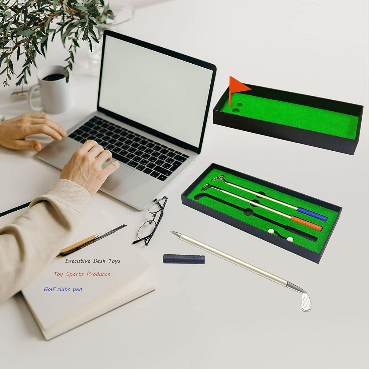 Mini Golf Pen Gift Set