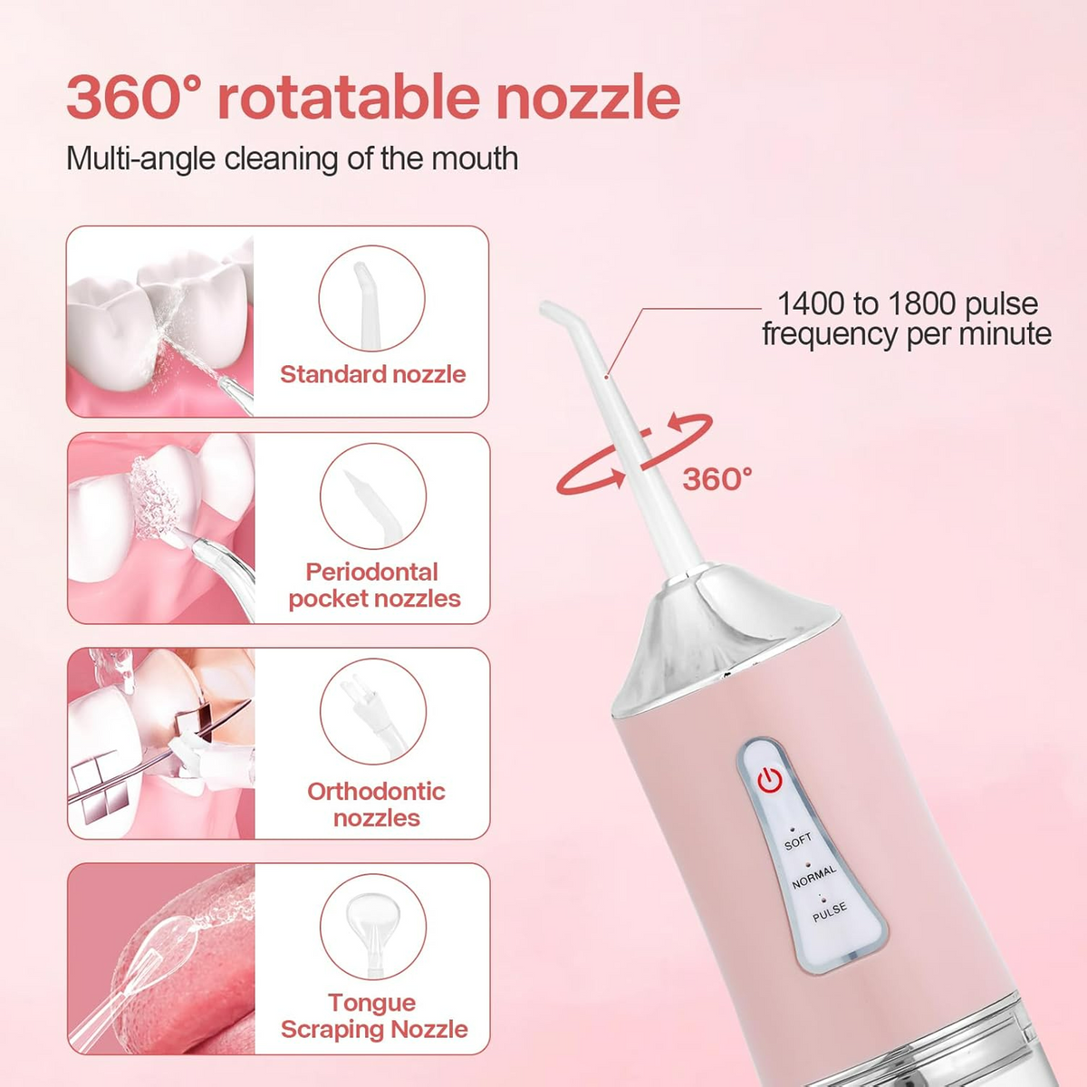 Rechargeable Oral Irrigator