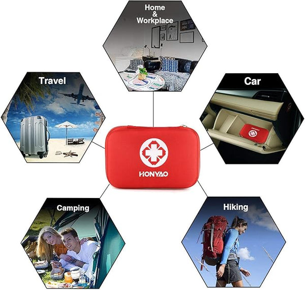 Car First Aid Kits 30Pcs Survival Gear Home Travel Size Small Emergency Kit