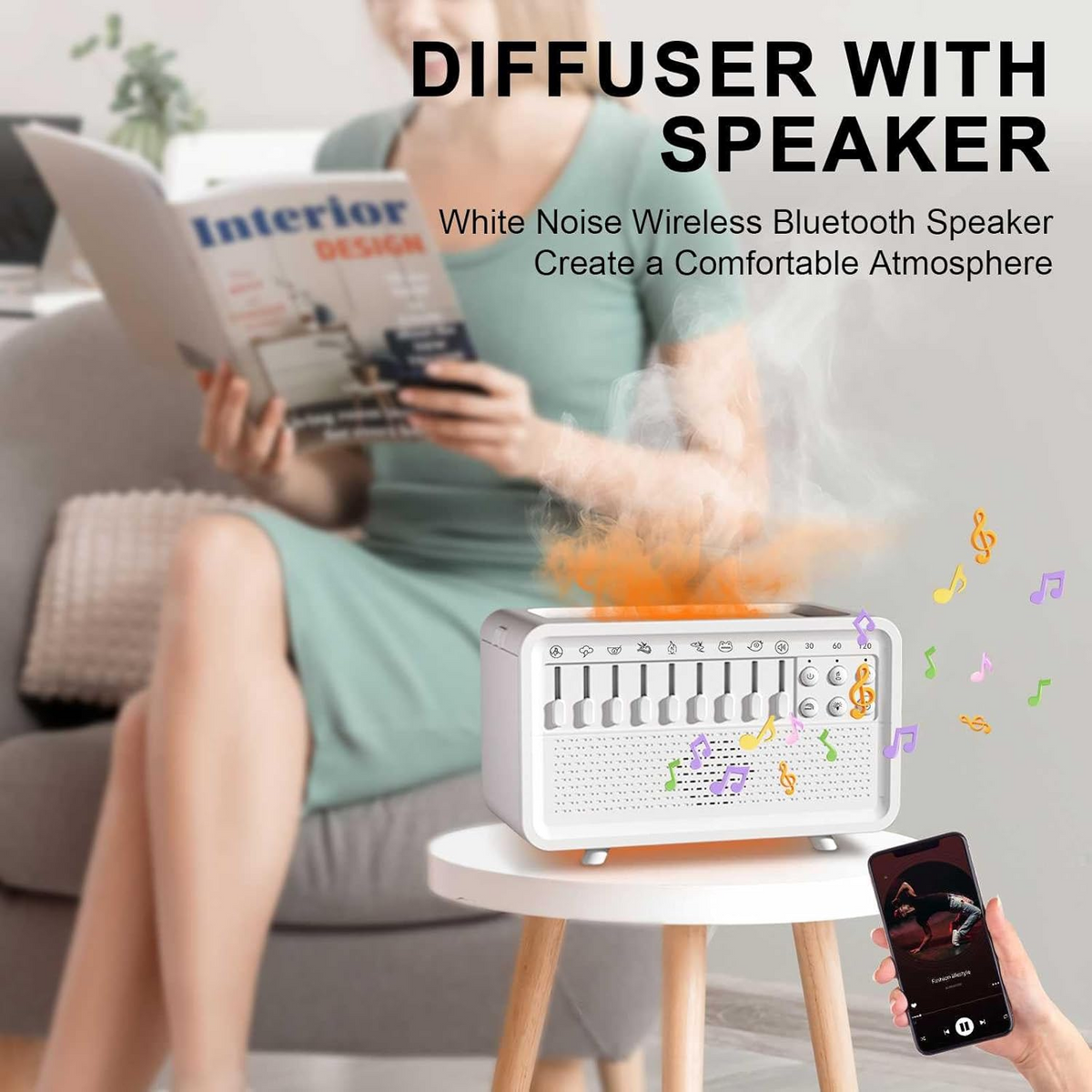 4-in-1 White Noise Humidifier
