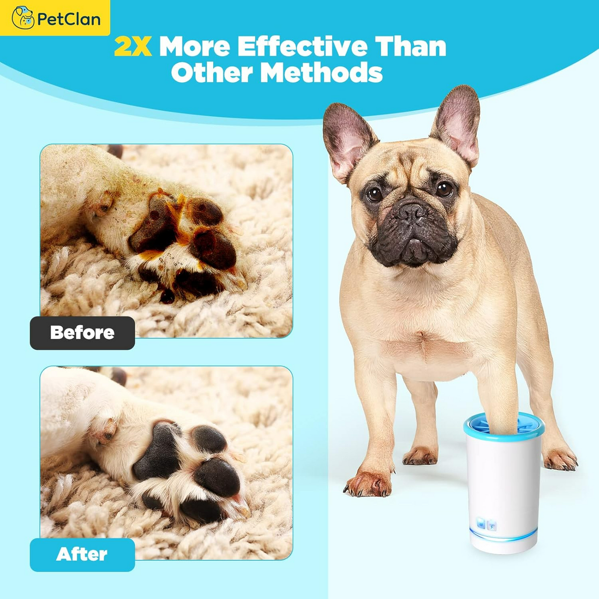 Rechargeable Dog Paw Cleaner