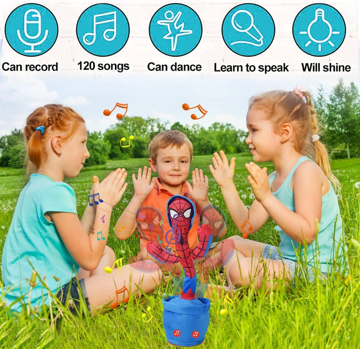 Talking Cactus Plush Toy
