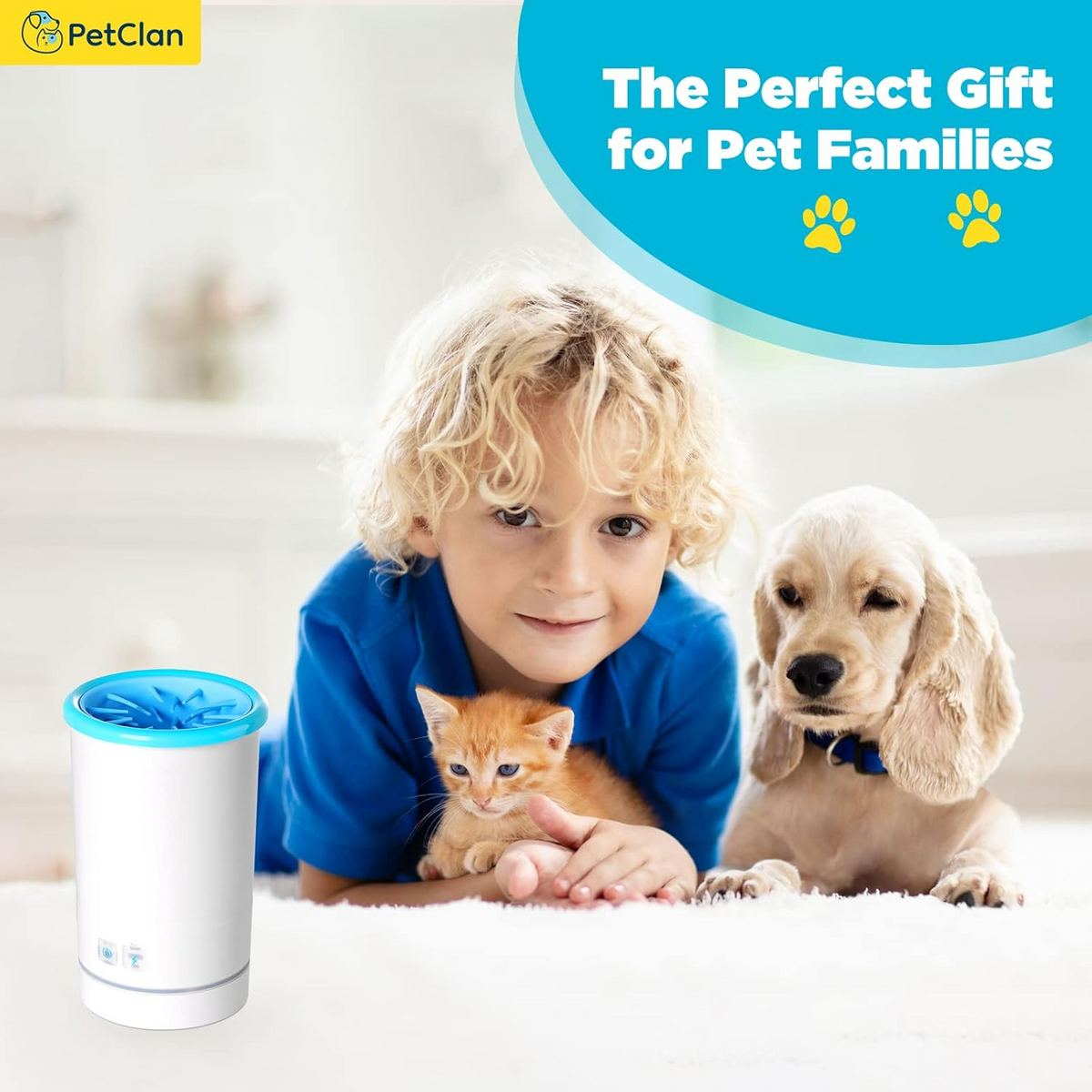 Rechargeable Dog Paw Cleaner