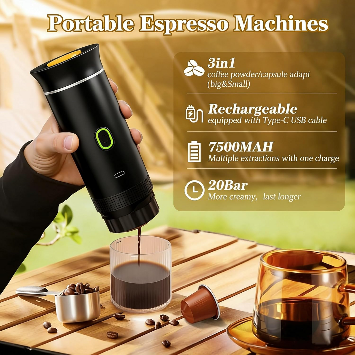 Portable Electric Coffee Maker