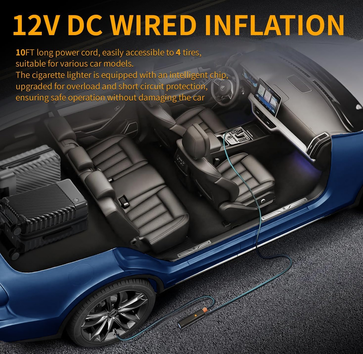 MK-322 Portable Tire Inflator
