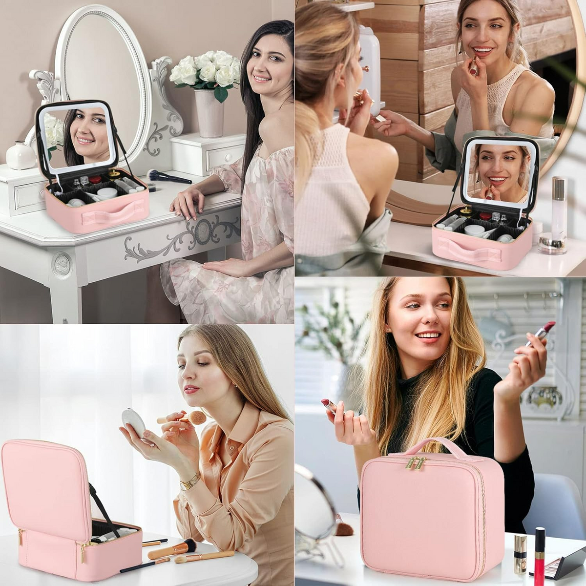 Adjustable Light Make up Bag