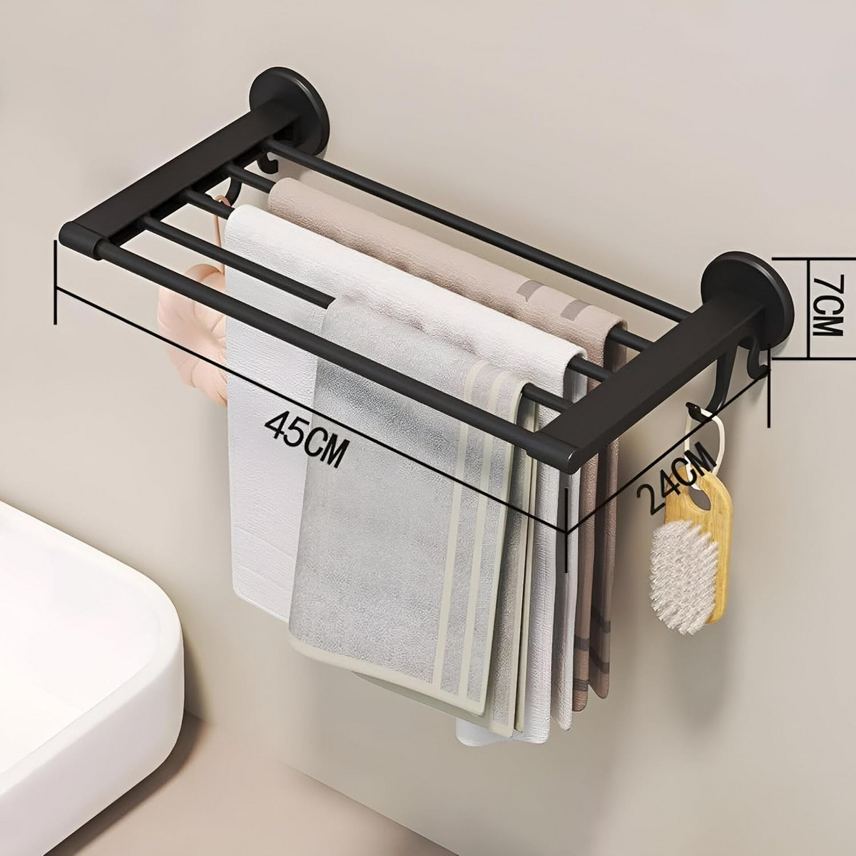 Wall Mounted Drying Rack
