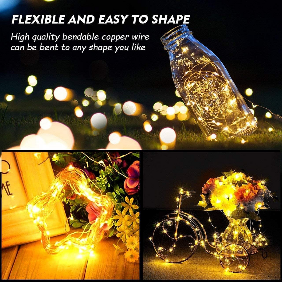 Christmas Fairy LED Lights 12.5M 500LED