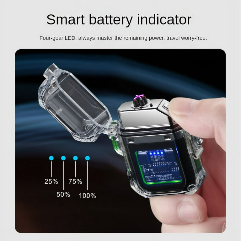 Waterproof Dual-Arc Electric Lighter