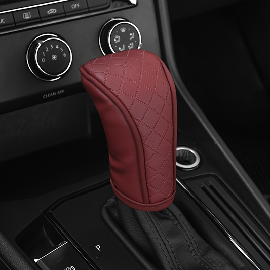 Universal Leather Car Gear Knob Cover Anti Slip Cover Vitesse