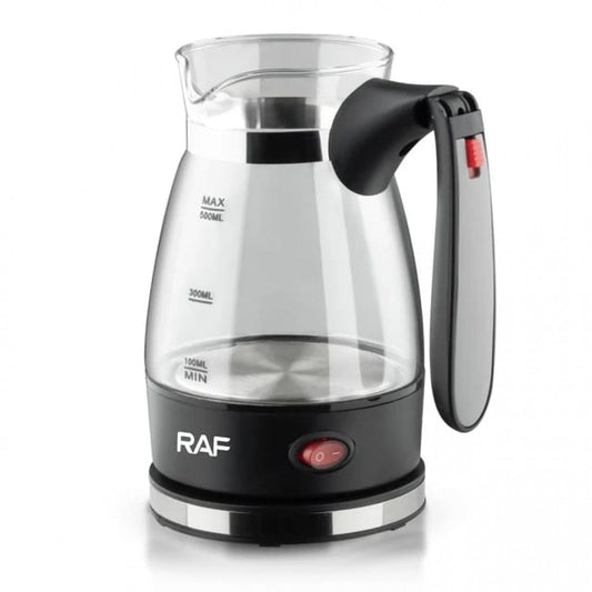 Raf Glass Coffee Pot Maker Heater Kettle 600W & 500ML R128
