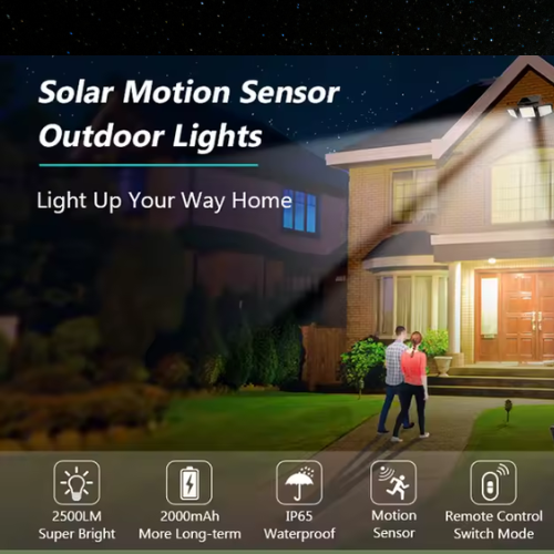 Solar Garden Wall Light