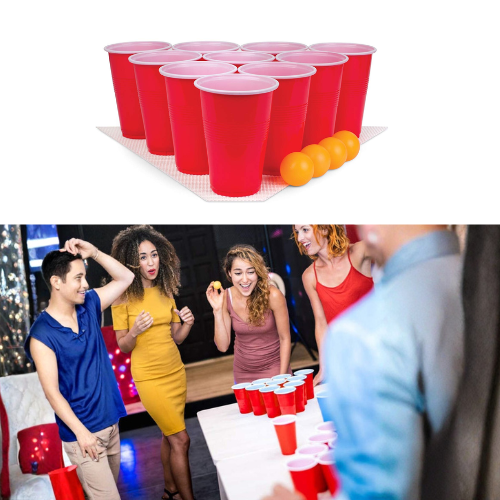 Beer Pong Party Kit 30 Piece Team Flip