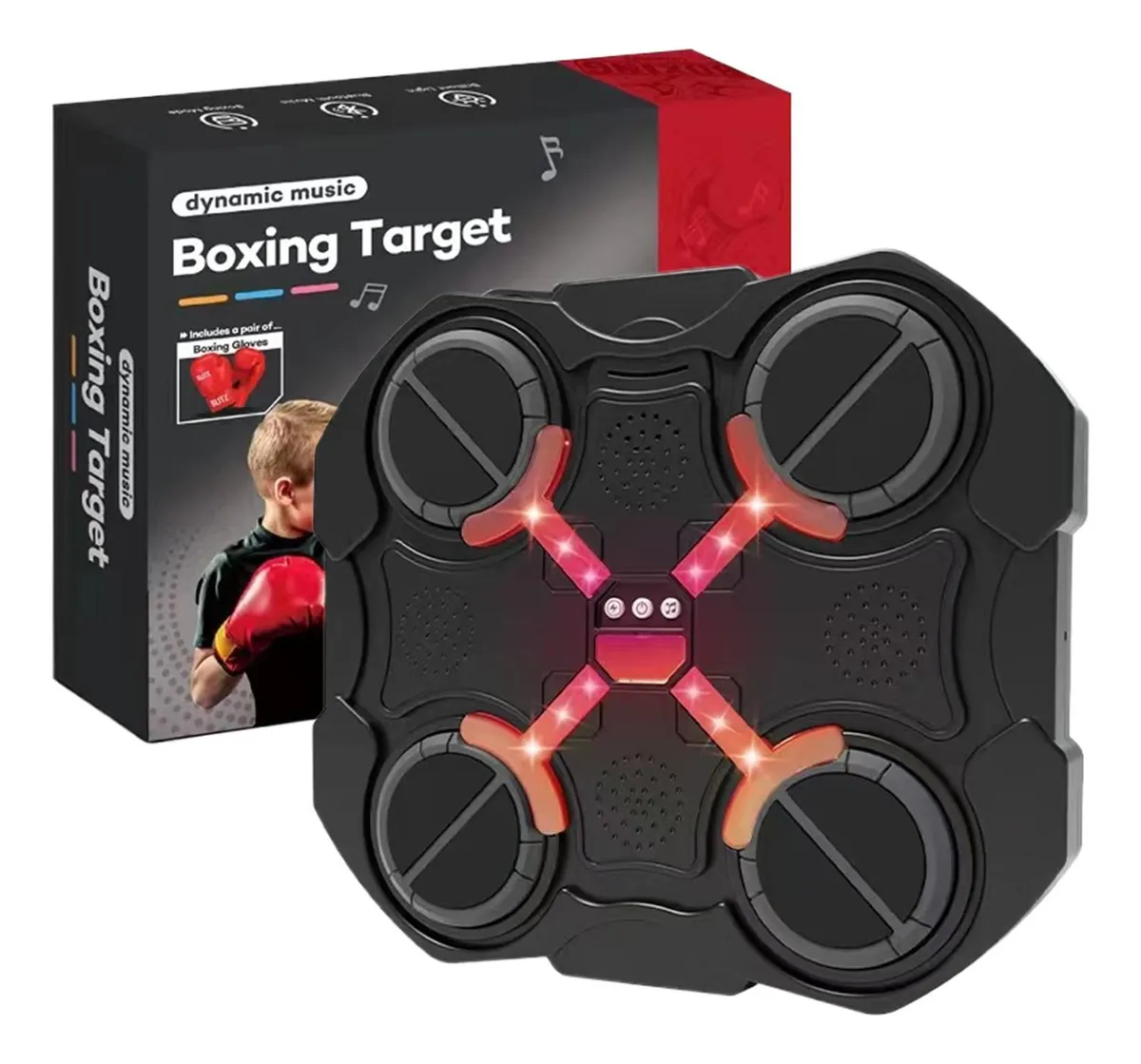 4-Target Music Boxing Machine
