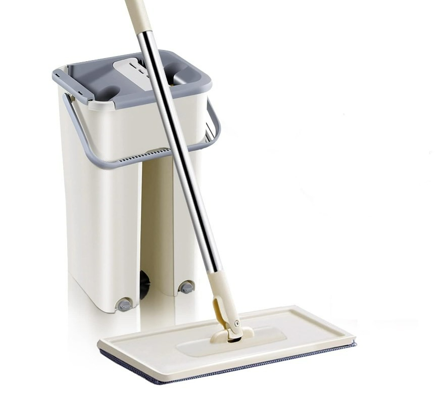 Hands-Free Mop & Bucket Set