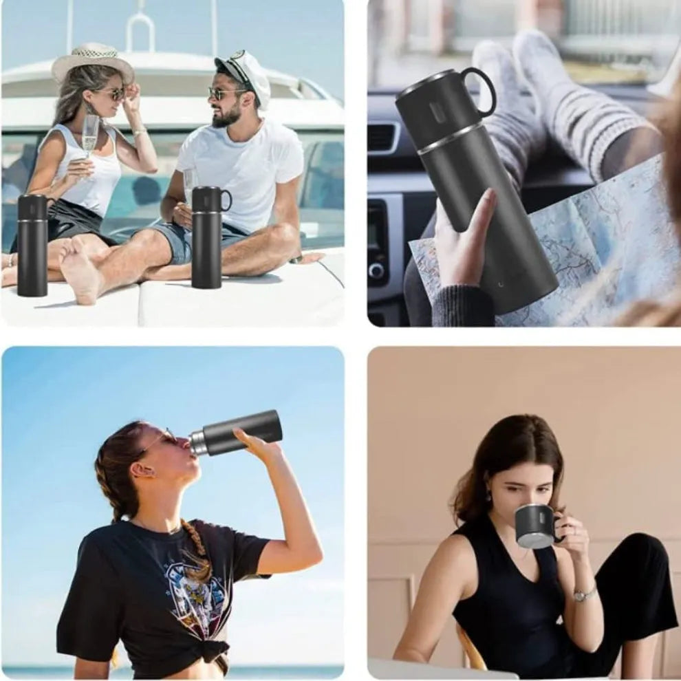 500ml Thermos with Cups