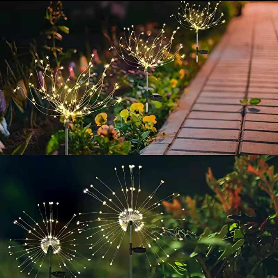 Solar Firework Garden Lights